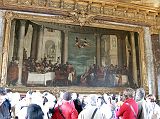 Paris Versailles 15 Hercules Salon Painting - Paolo Veronese Feast in the House of Simon 1570 